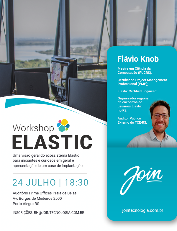 Participe do Workshop Join Tencologia: Elasticsearch - 