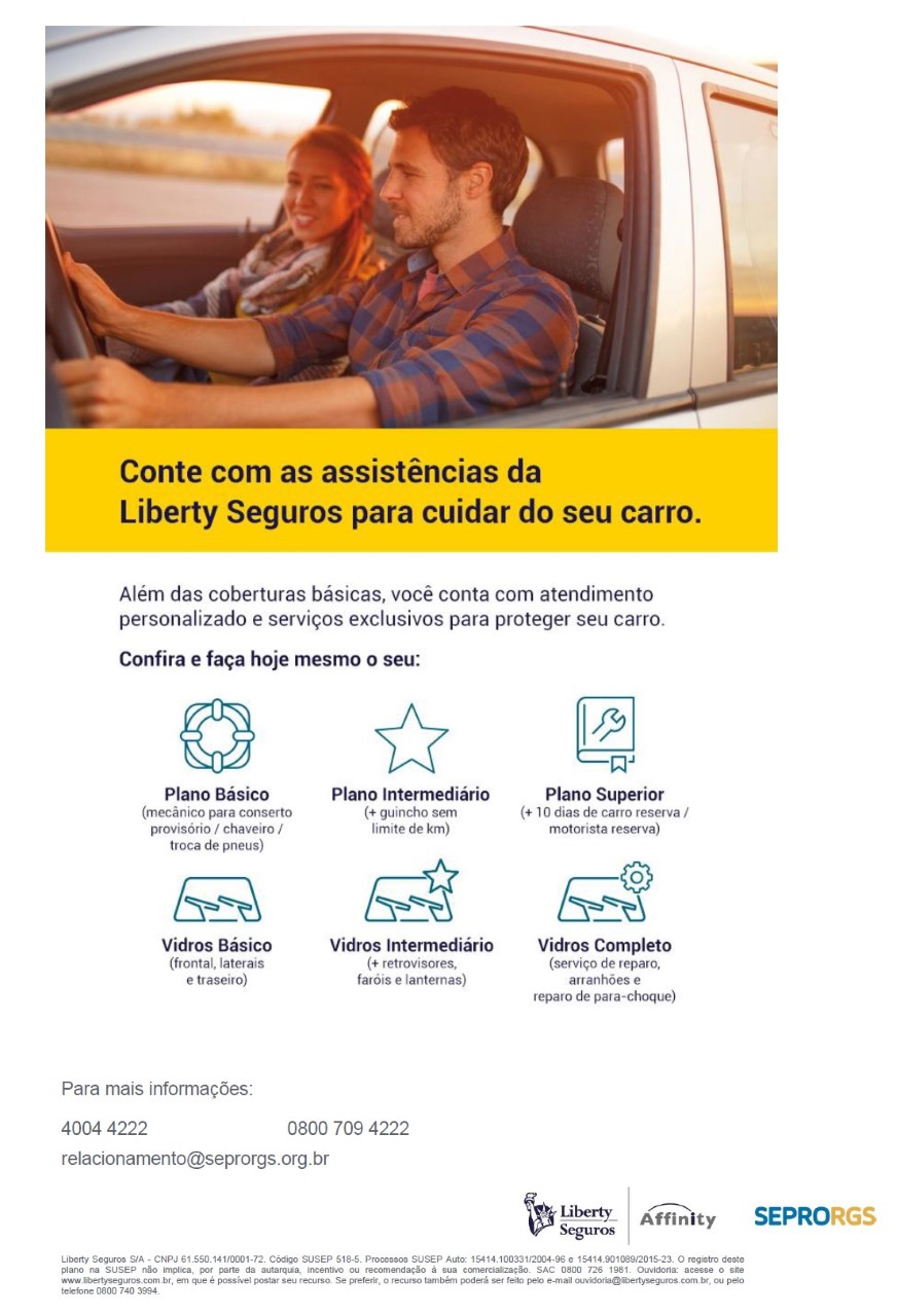 Cuide com as assistências da Liberty Seguros para cuidar de seu carro - 