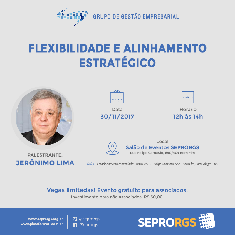 Flexibilidade e Alinhamento Estratégico no Grupo de Gestão Empresarial de novembro - 