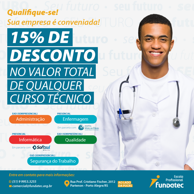 Fundatec oferece descontos especiais para associados SEPRORGS  - 