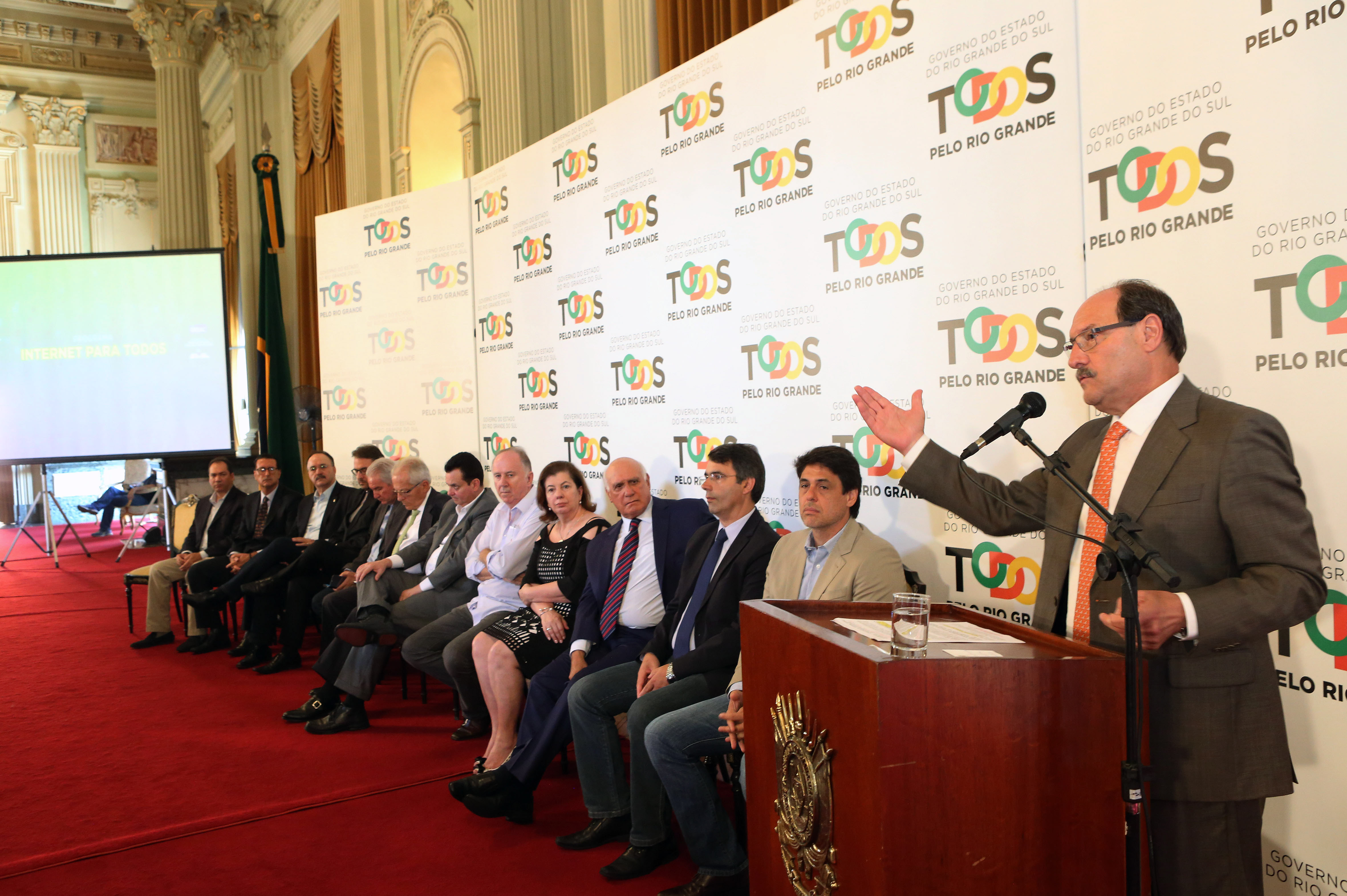 SEPRORGS participa do lançamento do programa Internet para Todos no RS - 