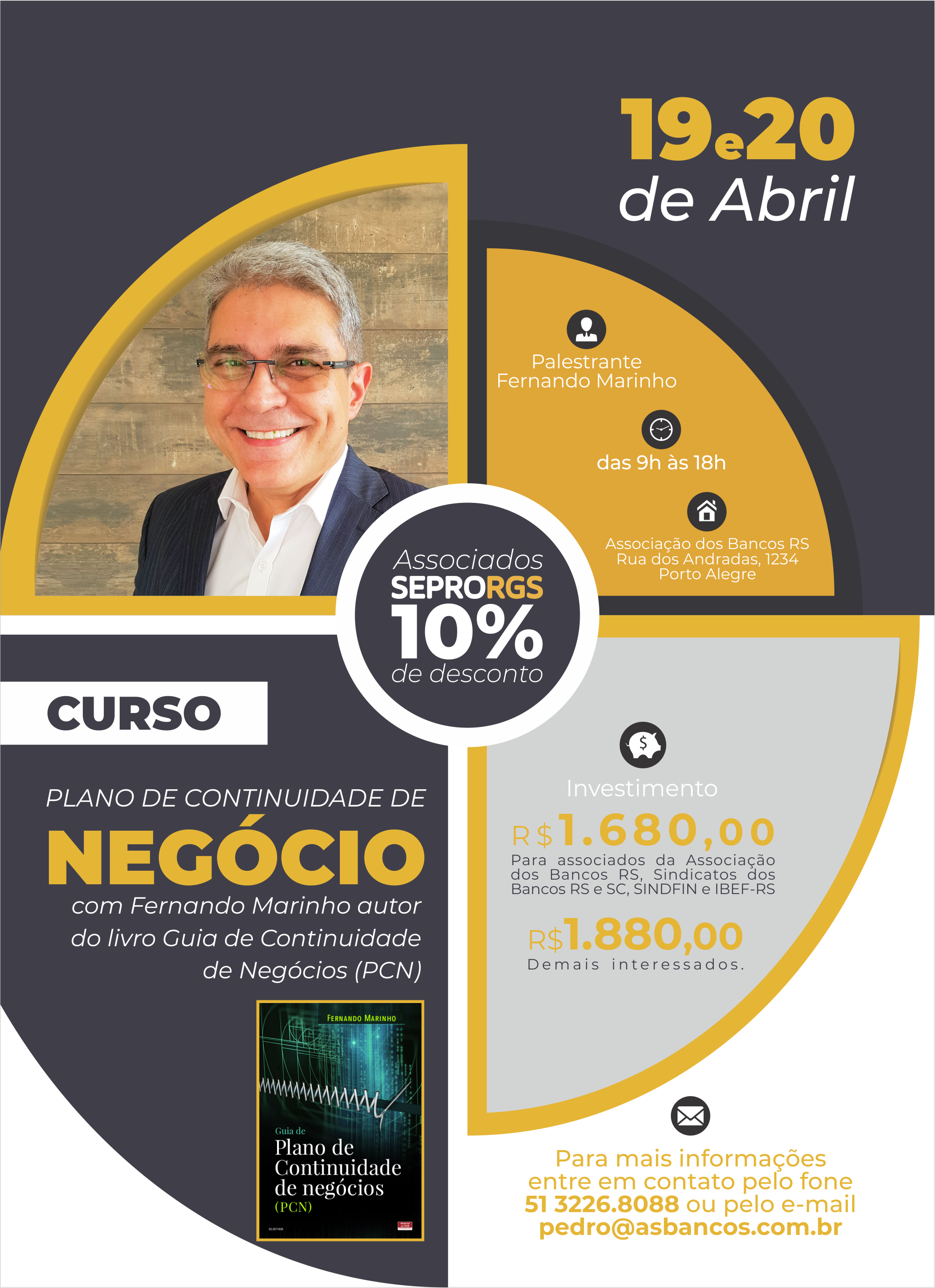 PARTICIPE DO CURSO PLANO DE CONTINUIDADE DE NEGÓCIOS - 
