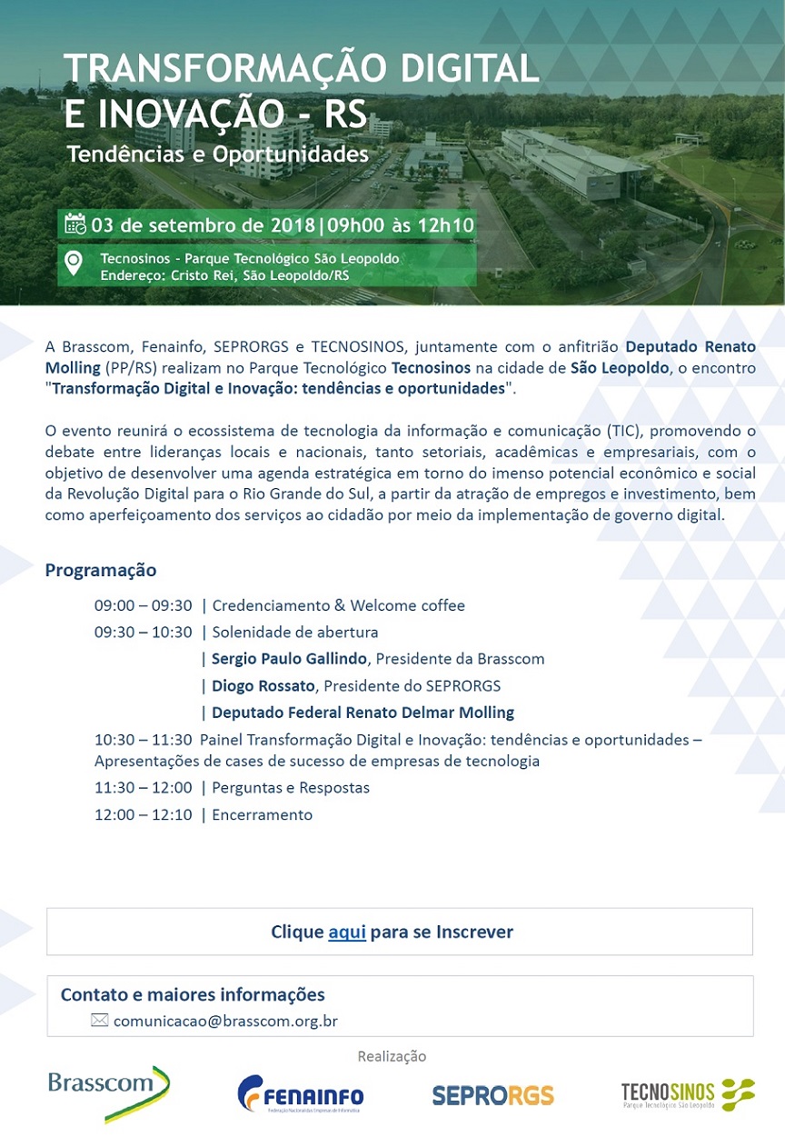 4ª Comitiva Setorial - Transformação Digital e Inovação: tendências e oportunidades - 