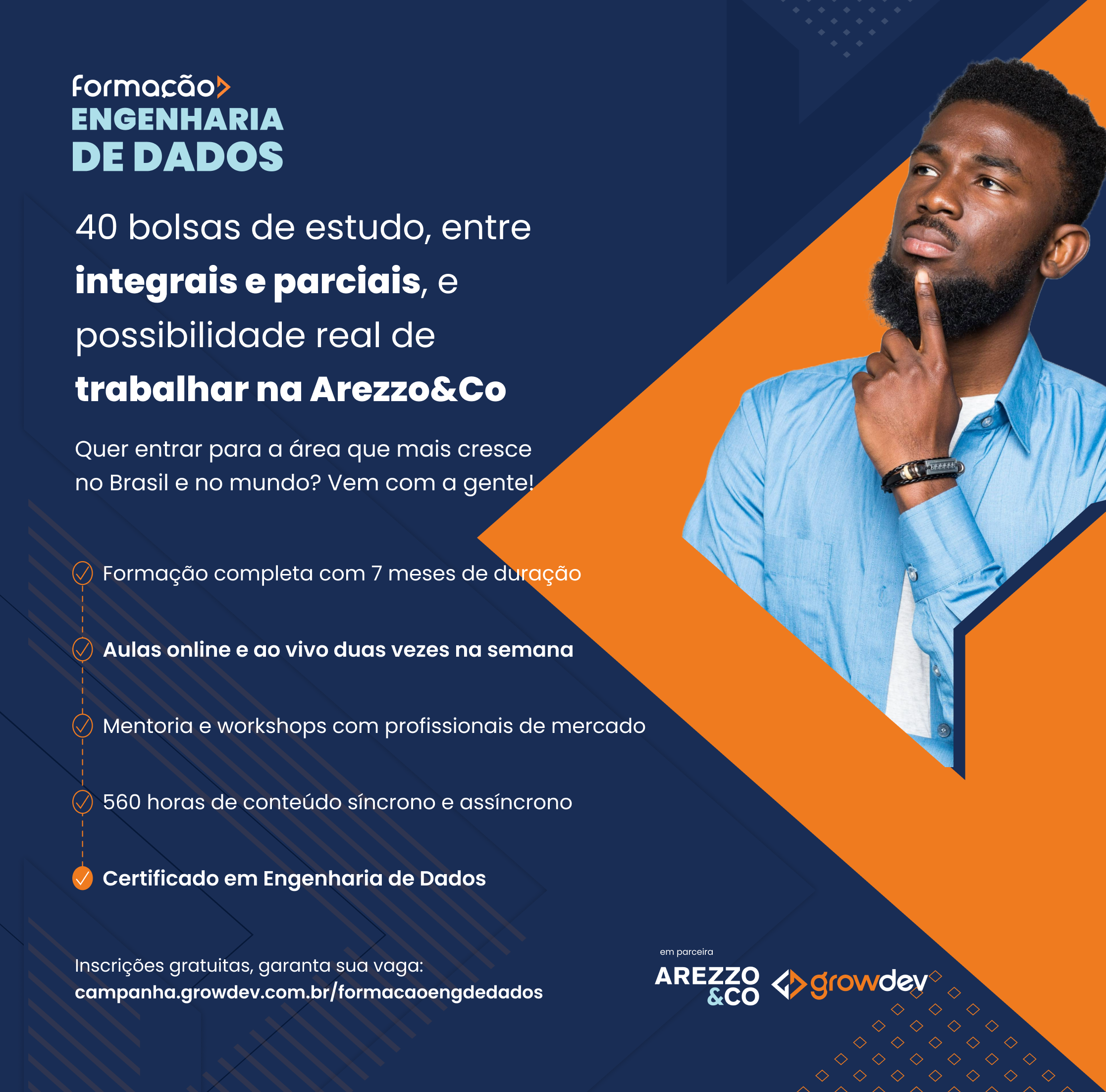 Lançamento Growdev e Arezzo & Co - Parceria que vai movimentar e fomentar o mercado de dados - 