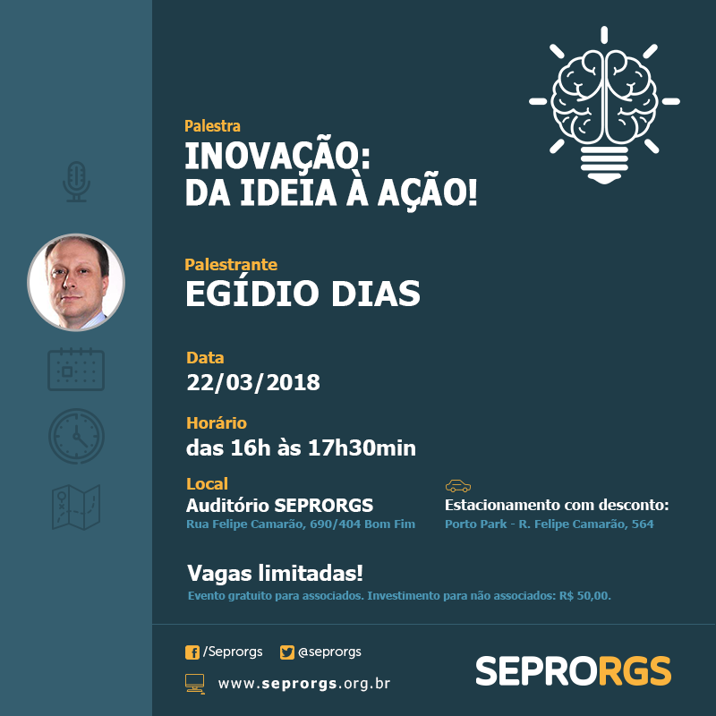 Inovação é o tema do GGP de março - 