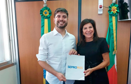 SEPRORGS faz reuniões para debater assuntos da TI na ALRS - 