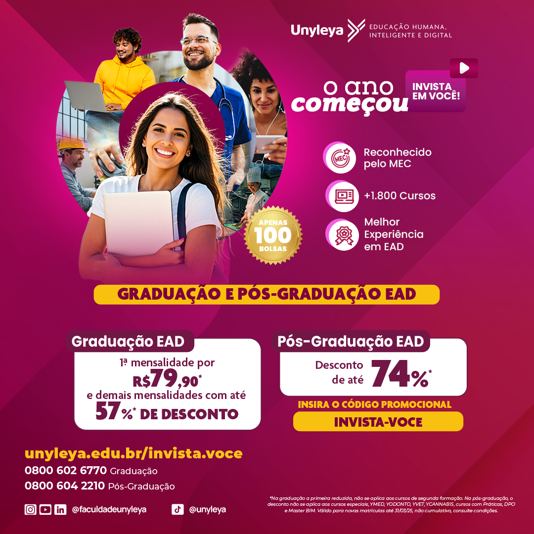 Graduação e Pós-Graduação EAD Unyleya - 