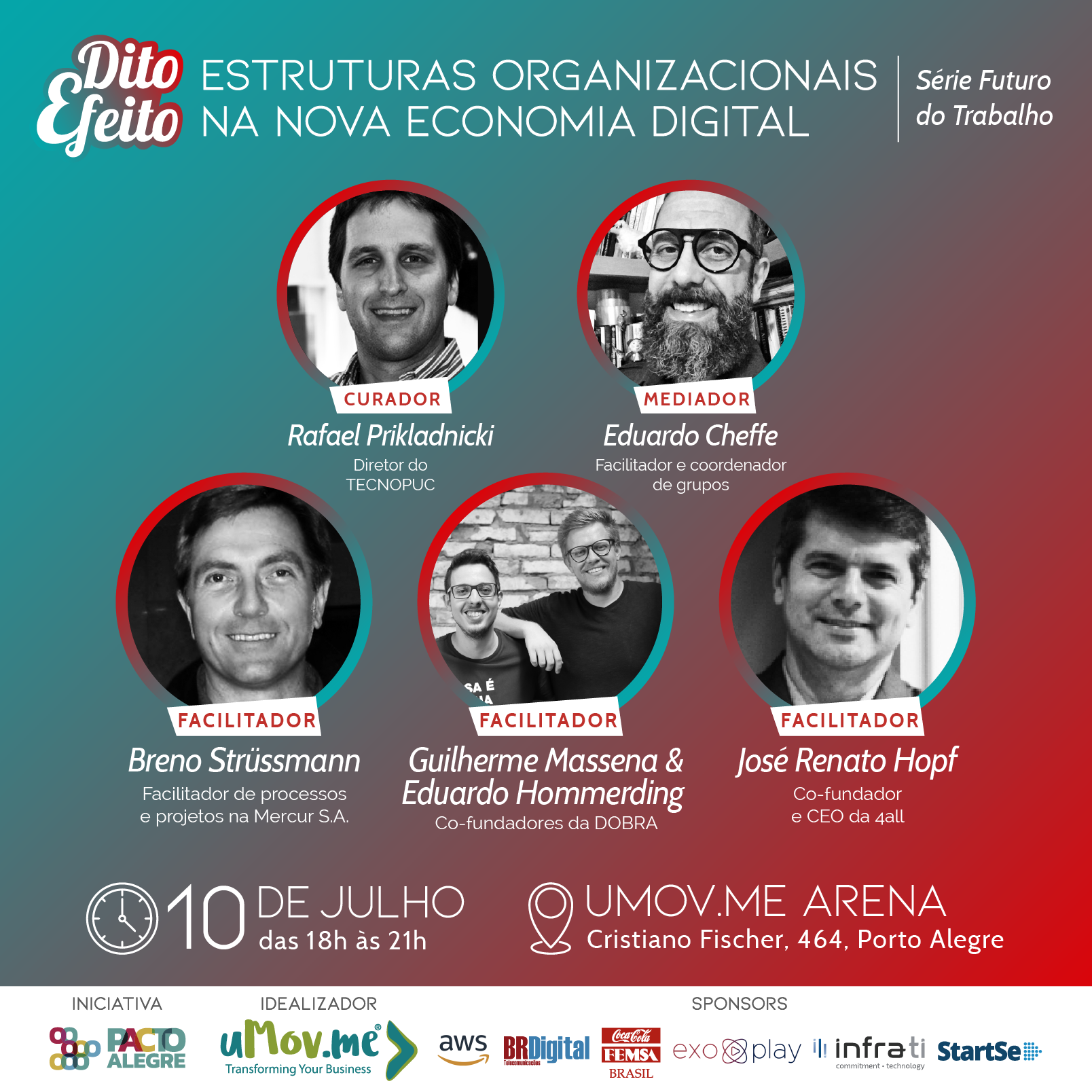 Lideranças discutem as estruturas organizacionais na nova economia digital - 