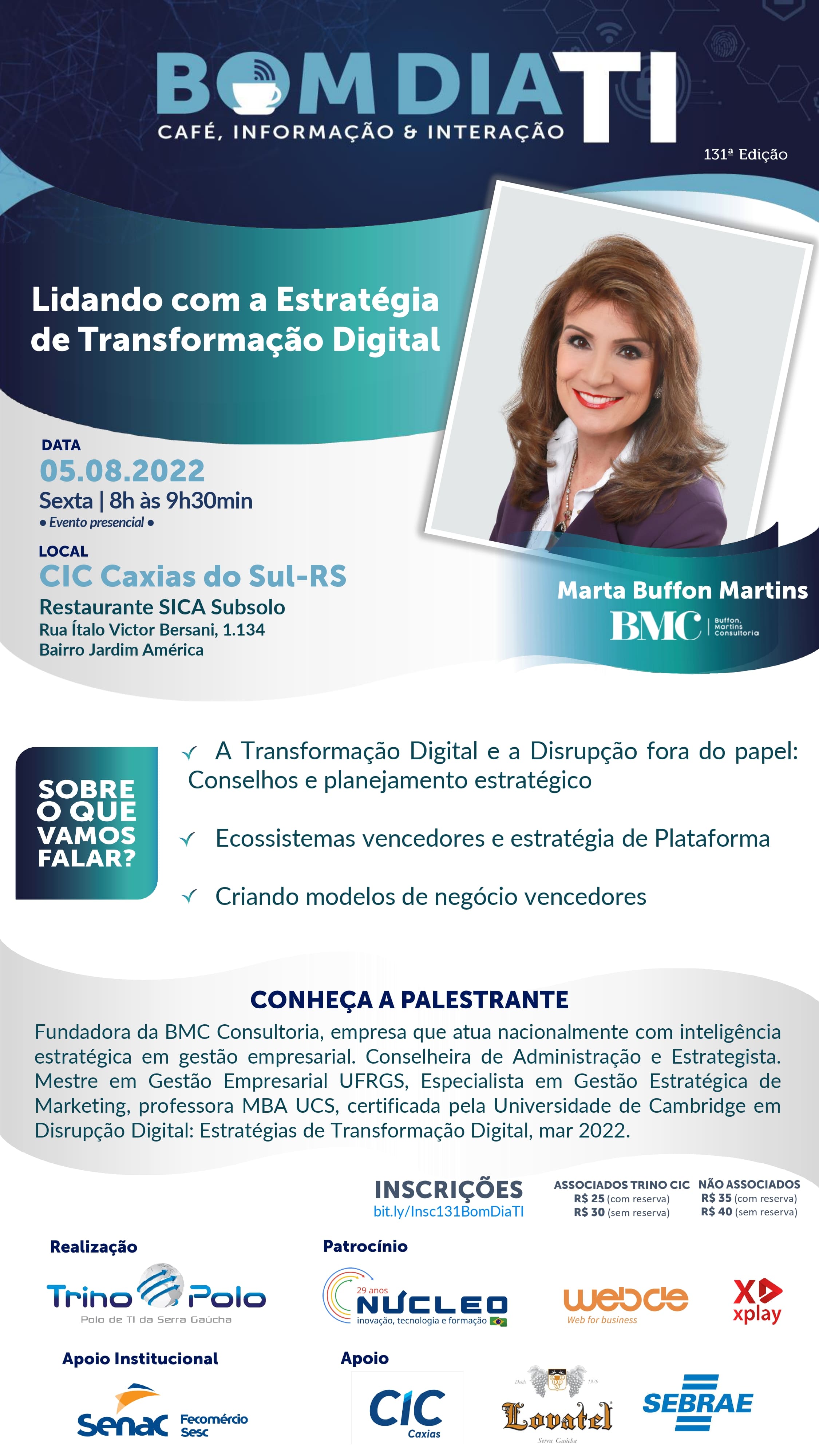 Participe do Bom Dia TI: Lidando com a Estratégia de Transformação Digital - 