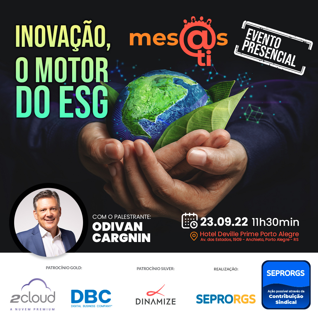 Mesas TI volta ao presencial e traz palestra sobre ESG - 