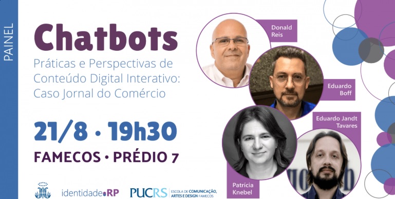 Práticas e perspectivas do chatbot no conteúdo do Jornal do Comércio é tema de debate - 