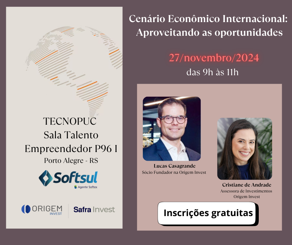 SOFTSUL promove palestra sobre Cenário Econômico Internacional - aproveitando as oportunidades - 