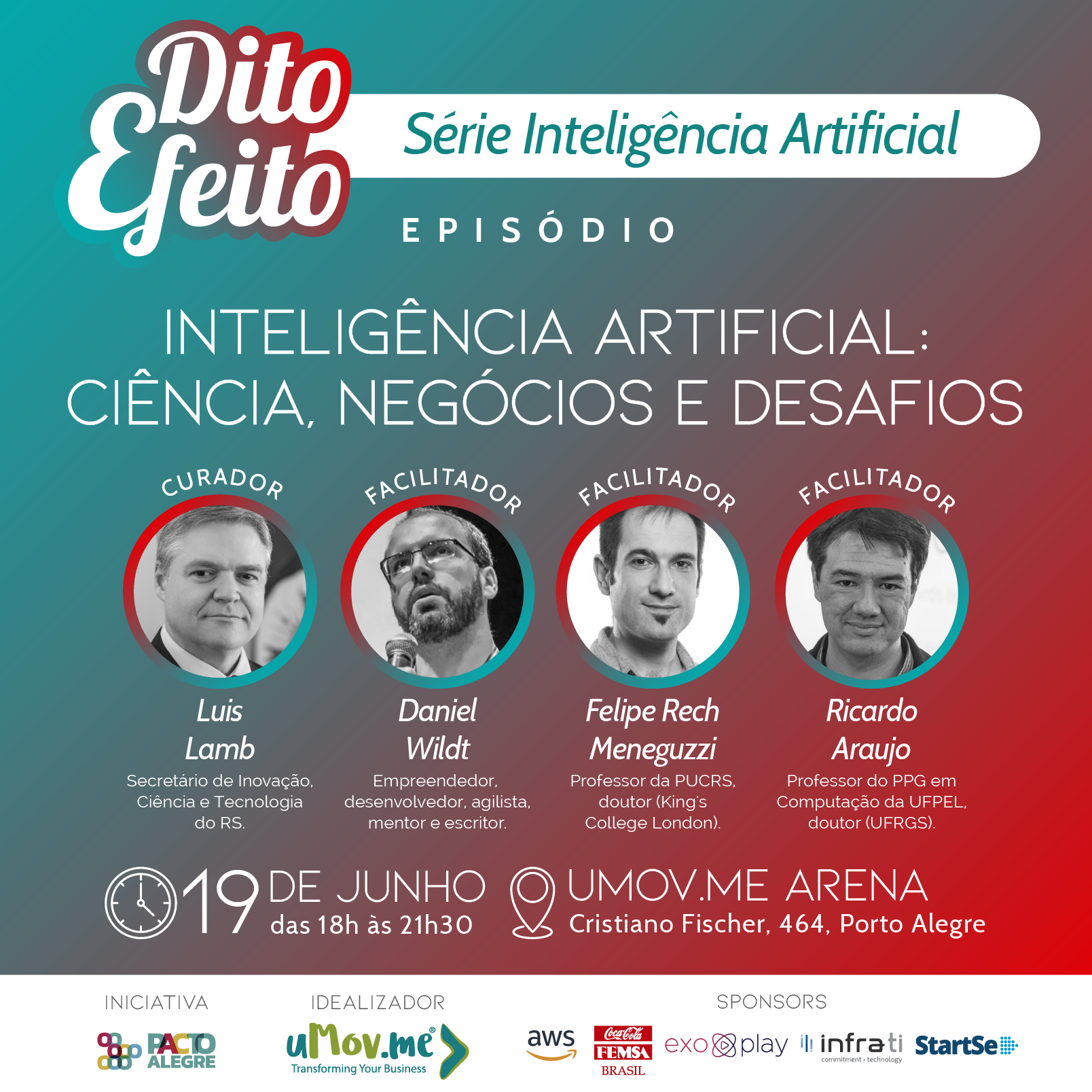 Novo episódio da série conta com a curadoria e participação   do secretário de inovação, ciência e tecnologia do RS, Luis Lamb - 