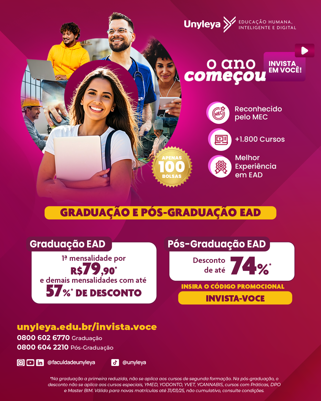 Oportunidades Unyleya - 