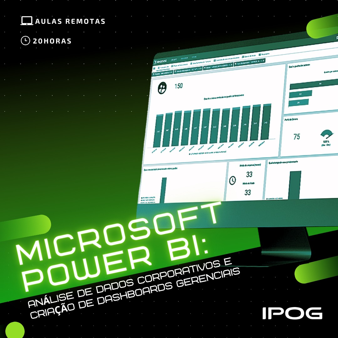 Curso Microsoft Power BI do IPOG - 