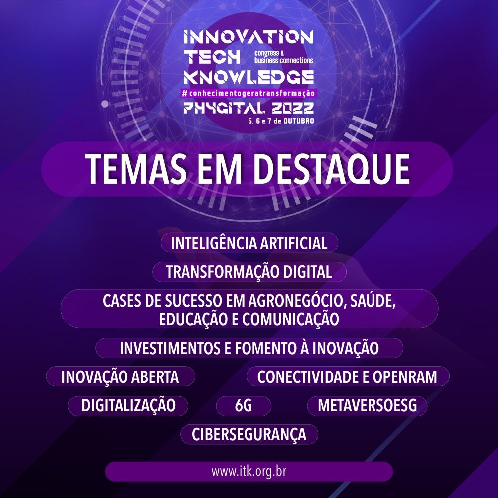 ITK 2022 Phygital - Conhecimento gera Transformação - 