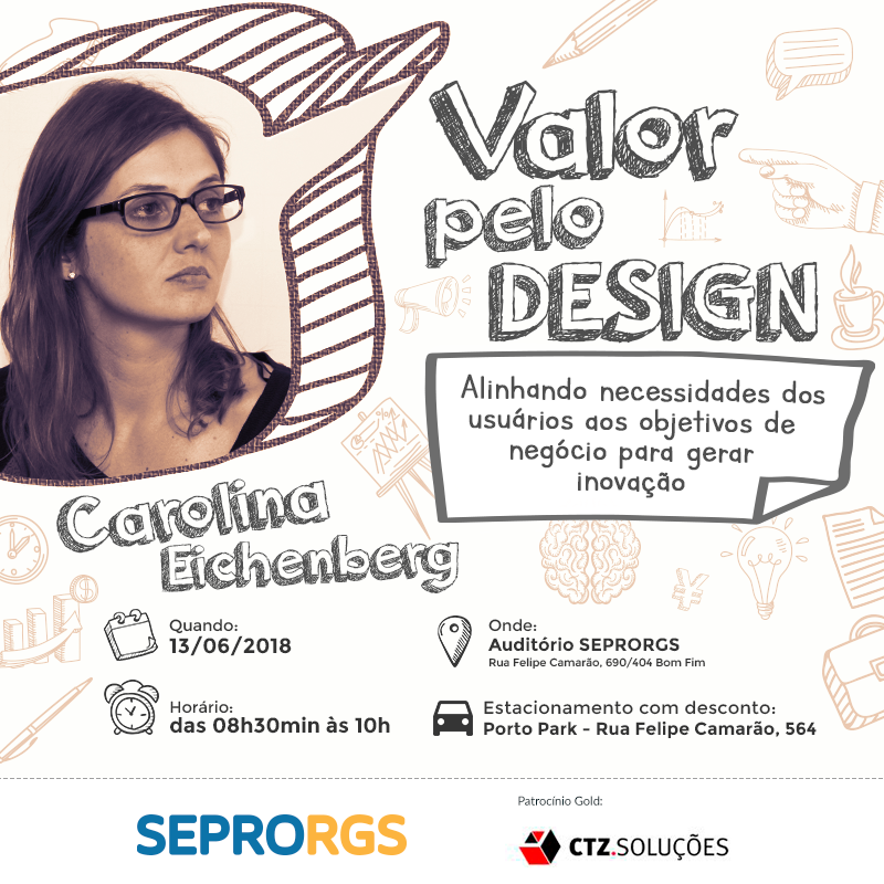 Valor pelo Design é tema de palestra do Grupo de Gestão de Pessoas - 