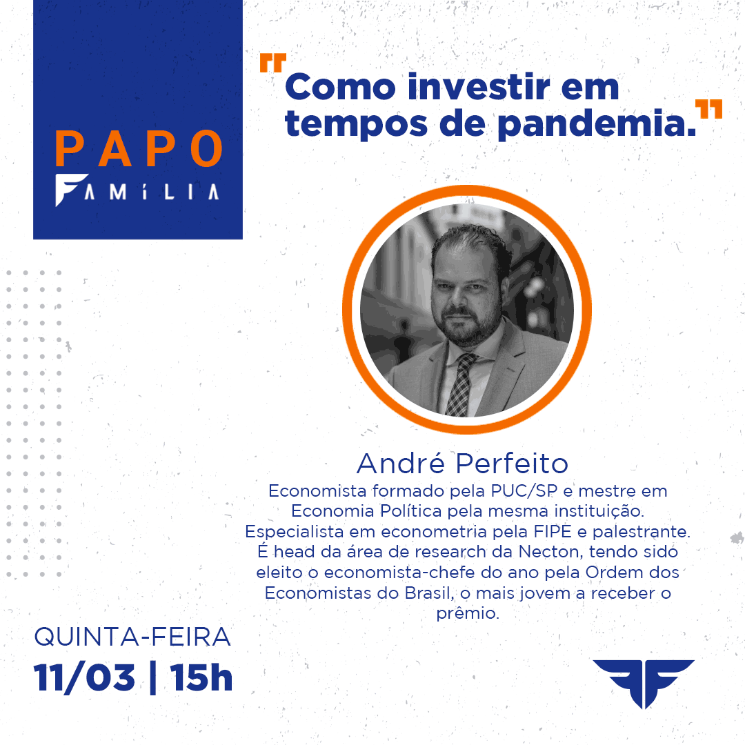 Live Papo Família aborda investimentos para 2021 - 