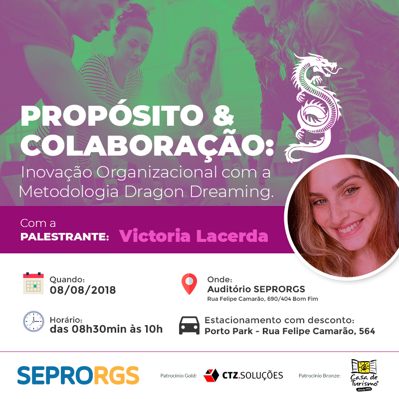 Inovação, colaboração e Dragon Dreaming no GGP de agosto - 
