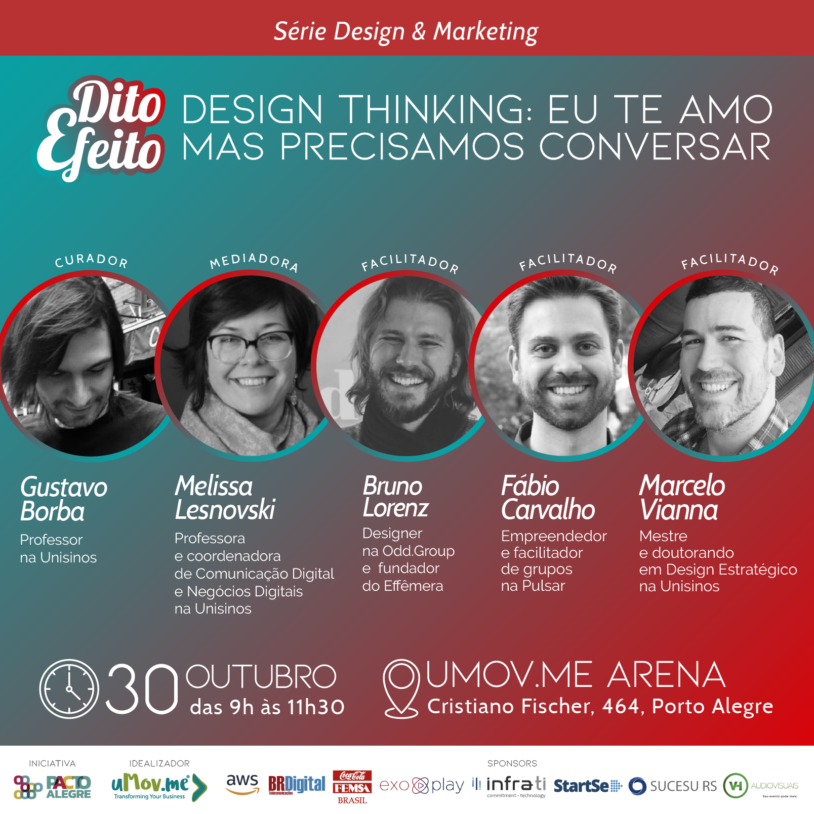 Perspectivas do Design Thinking é tema de palestra gratuita do Dito Efeito - 
