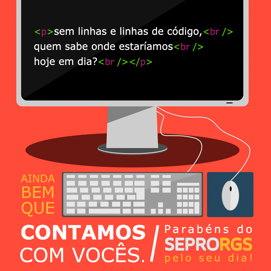 SEPRORGS parabeniza pelo Dia do Programador (1) - 