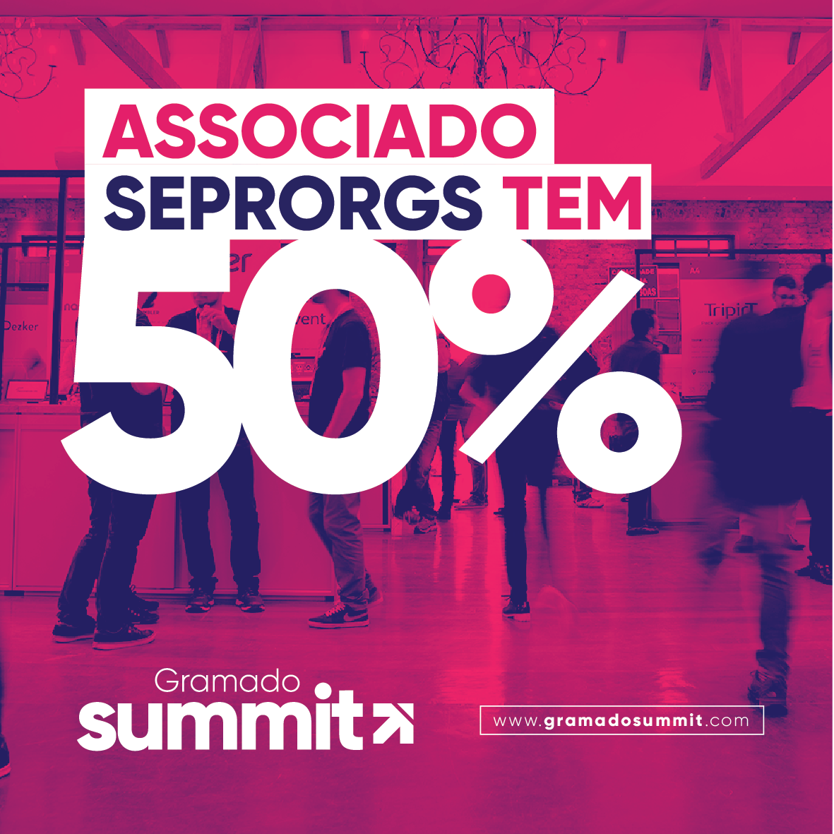 SEPRORGS É APOIADOR INSTITUCIONAL DO GRAMADO SUMMIT 2018 - 