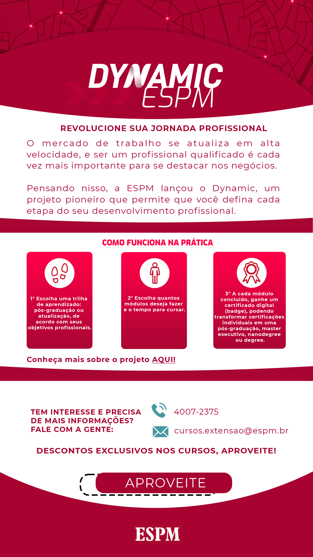 Cursos ESPM com descontos para associados SEPRORGS - 