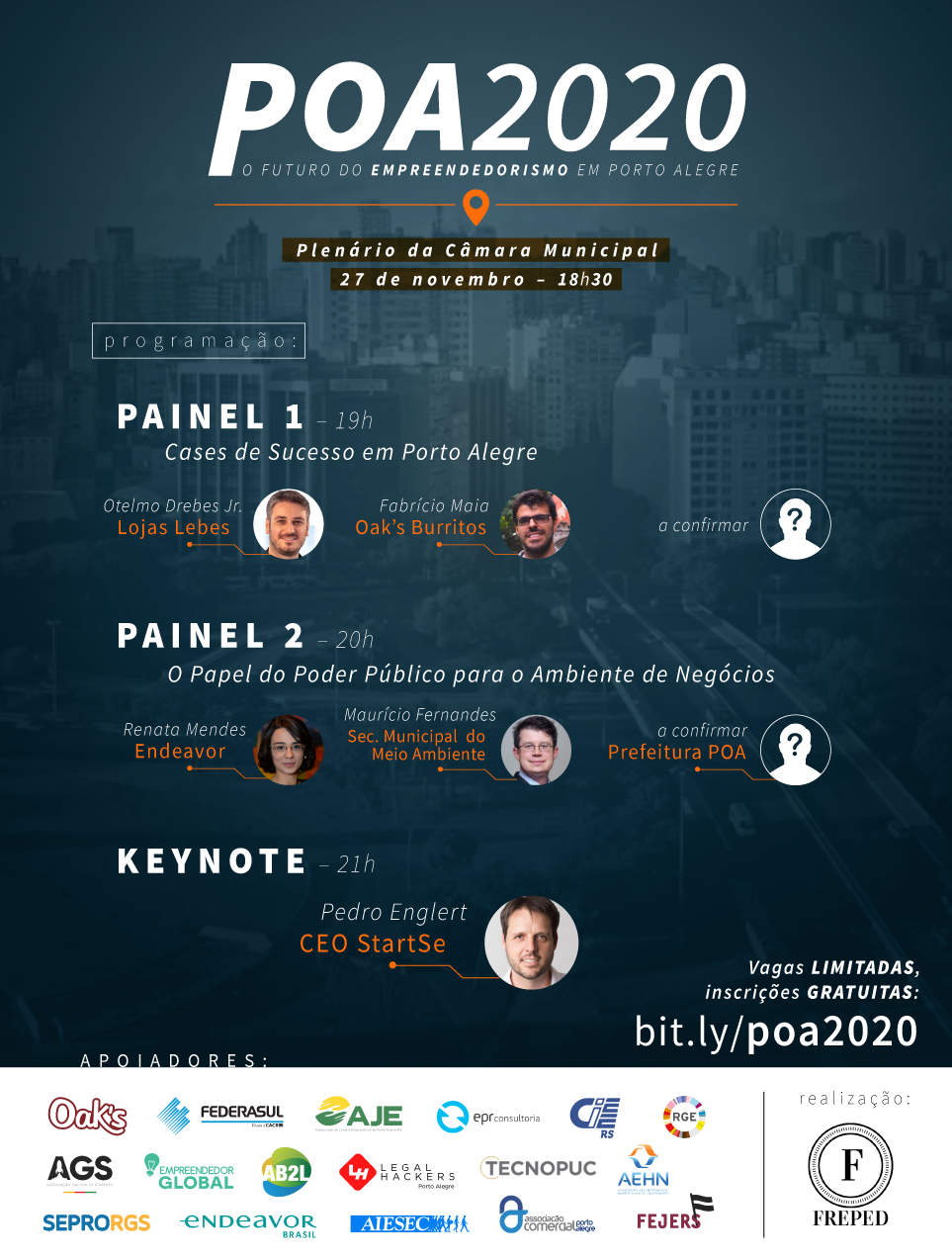 POA 2020 - O Futuro do Empreendedorismo em Porto Alegre - 