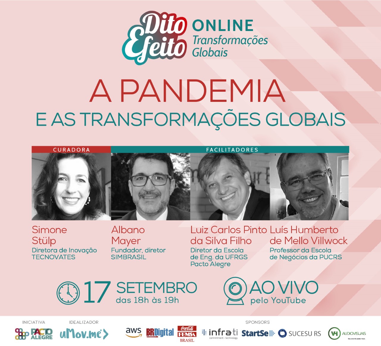 Dito Efeito debate as transformações globais ocorridas no cenário da atual pandemia - 