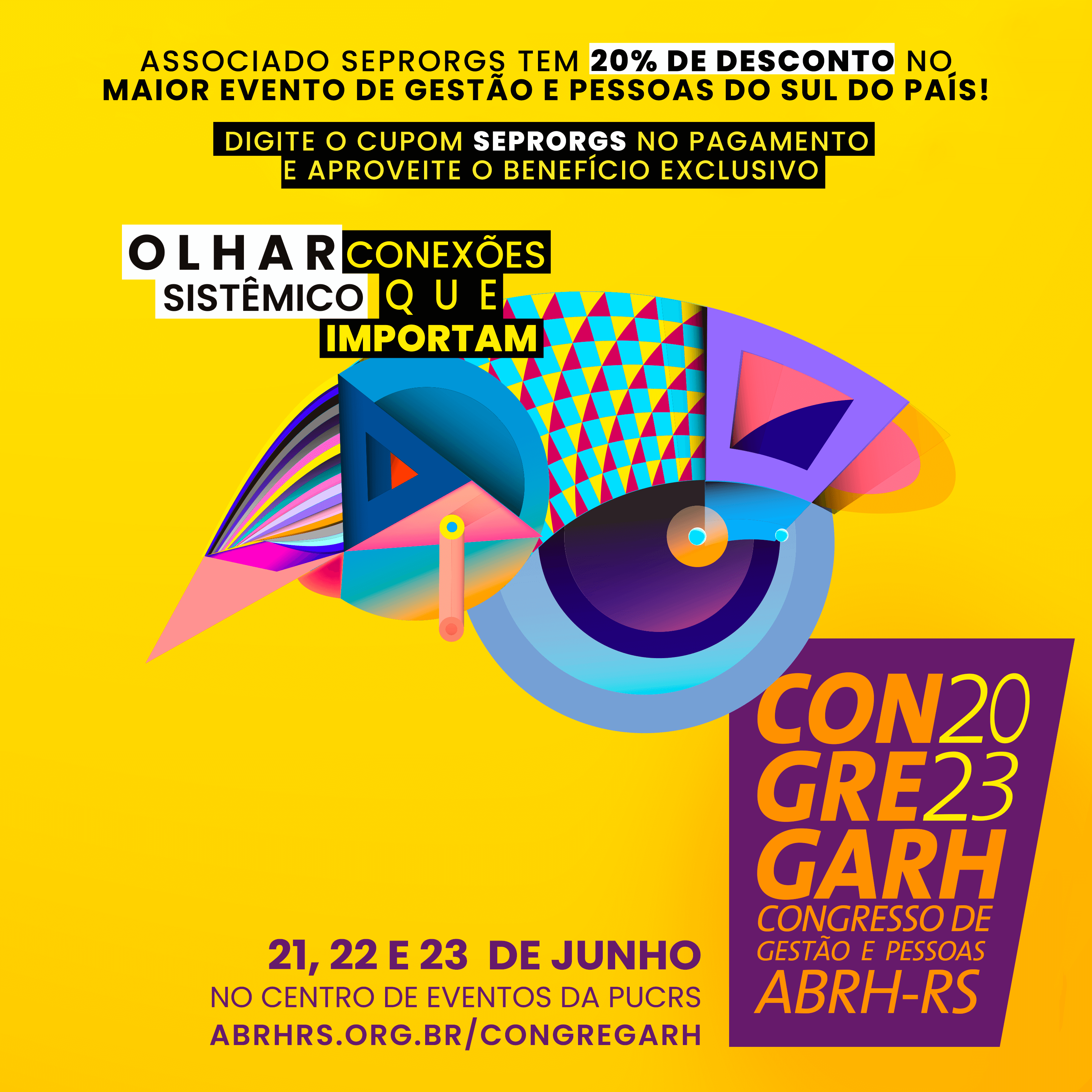 CONGREGARH 2023 debate o tema “Olhar Sistêmico: Conexões que Importam” - 