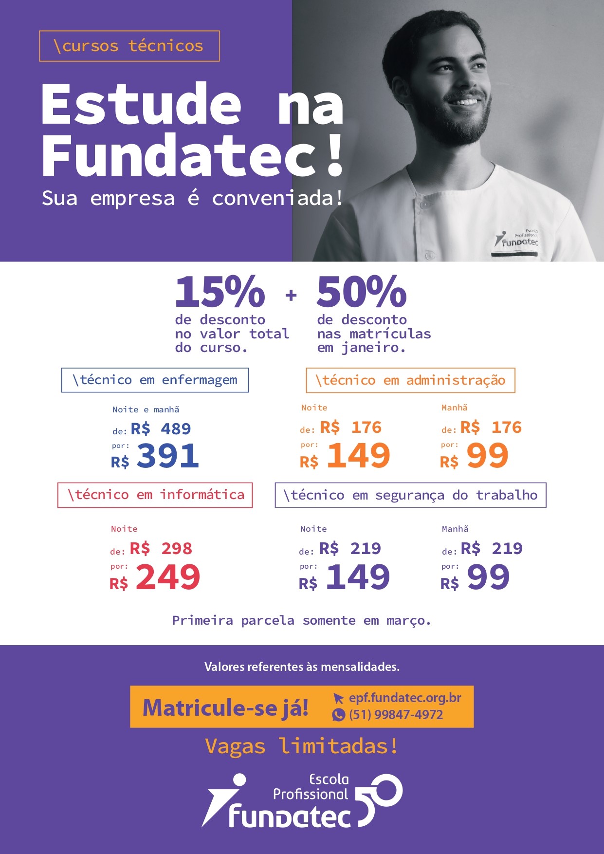 Oportunidade Fundatec  - 