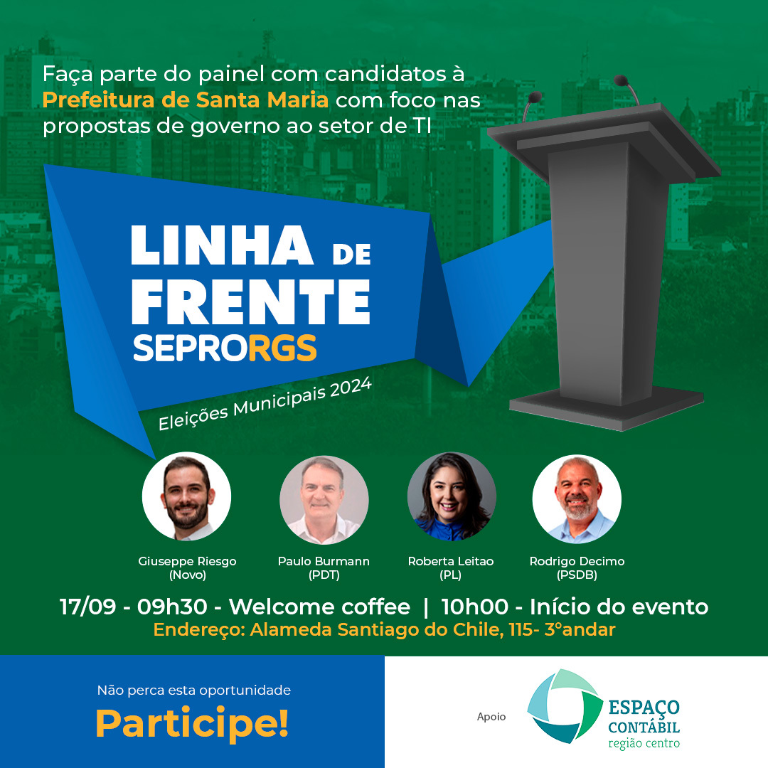 Linha de Frente SEPRORGS em Santa Maria  - 