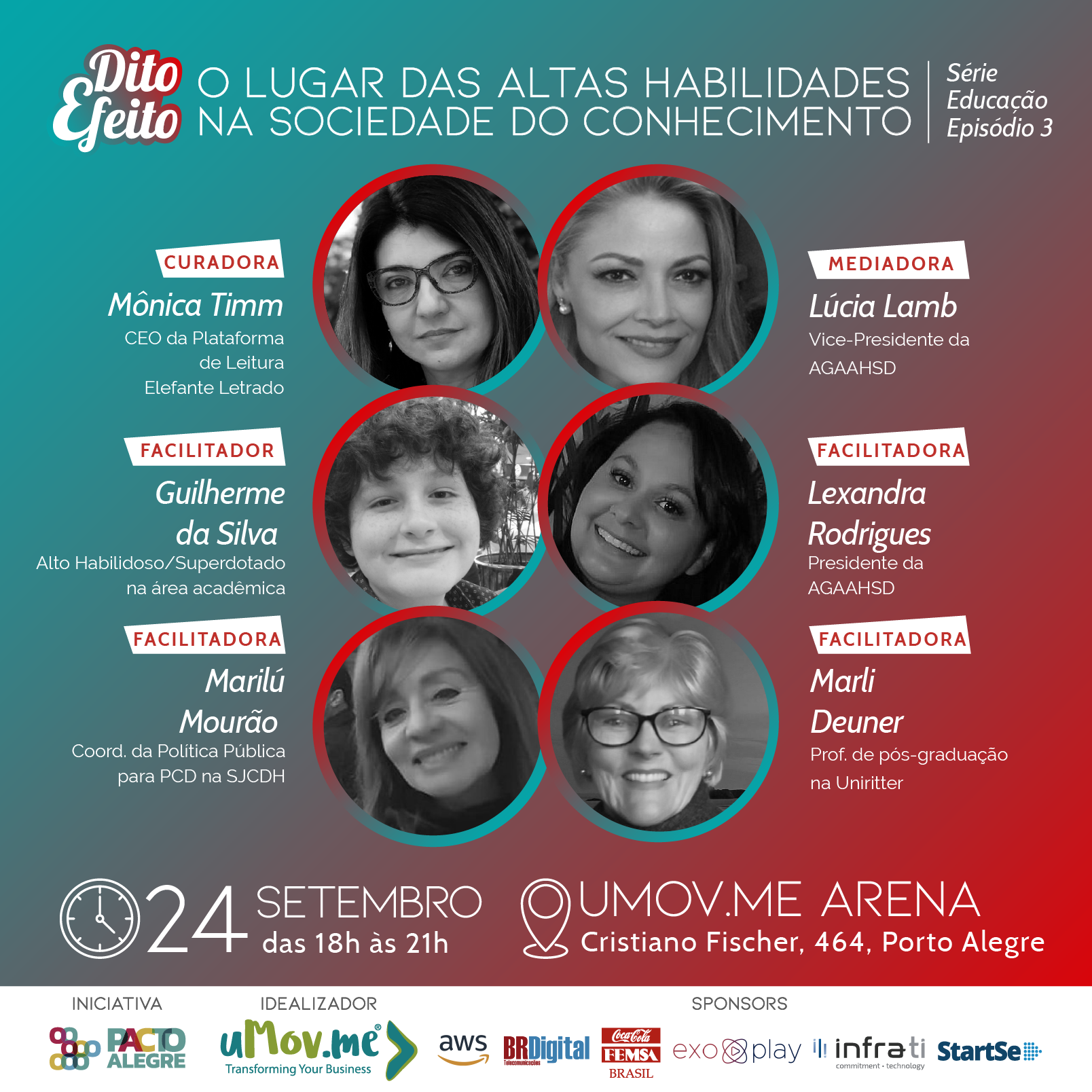 Profissionais debatem sobre as Altas Habilidades/Superdotação em evento aberto ao público - 