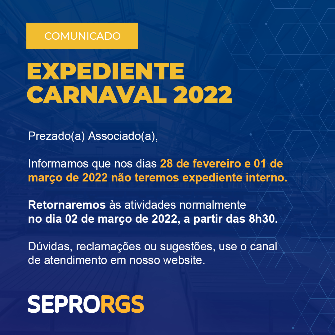 Comunicado Importante: Expediente SEPRORGS - 