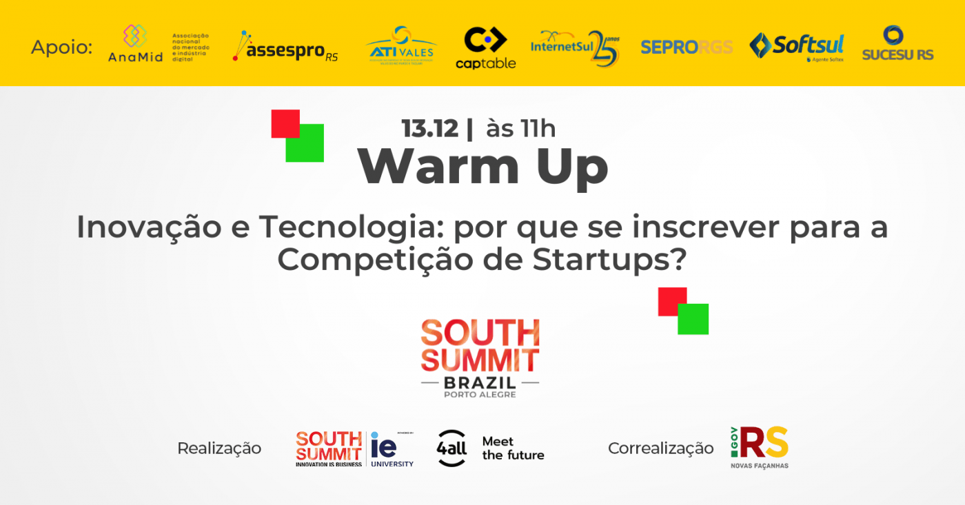 Inovação e Tecnologia: por que se inscrever para a Competição de Startups? - 