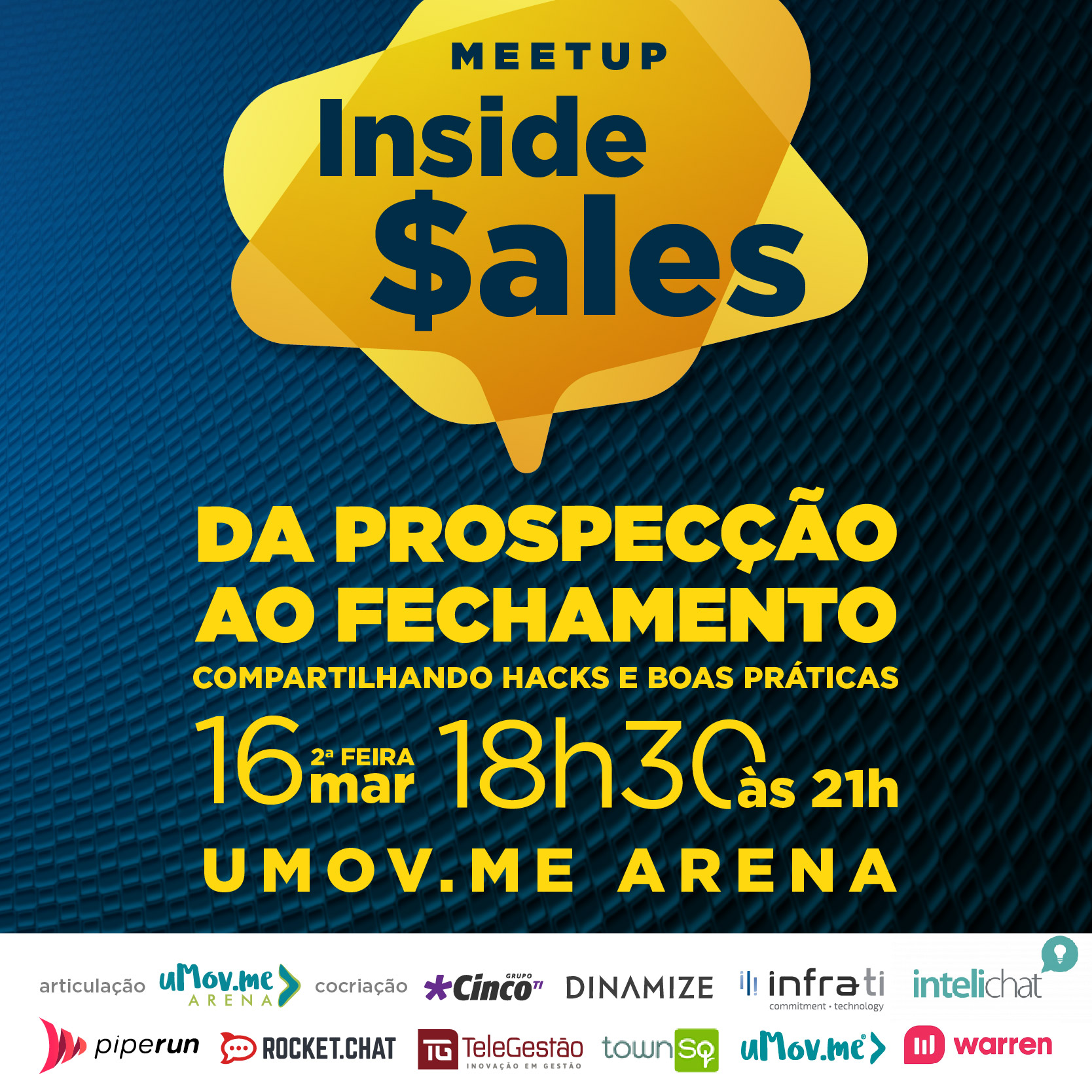 Empresas se reúnem em meetup para  debater sobre Inside Sales - 
