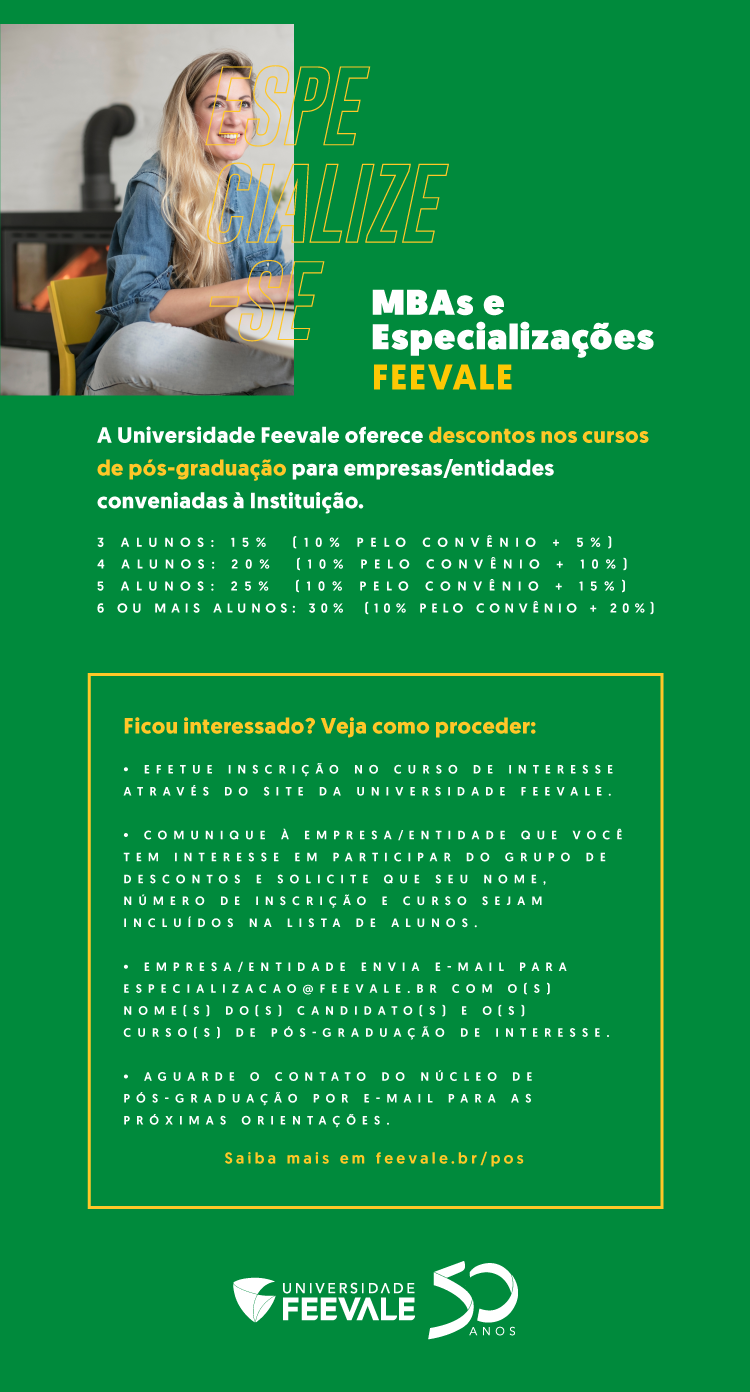 MBAs e Especializações Feevale - 