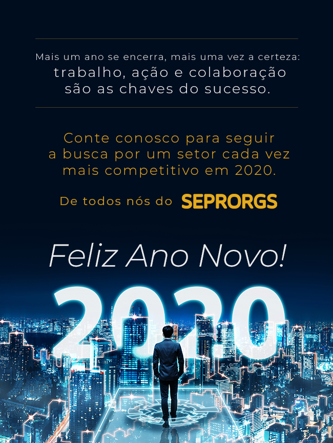 SEPRORGS deseja Feliz Ano Novo ! - 