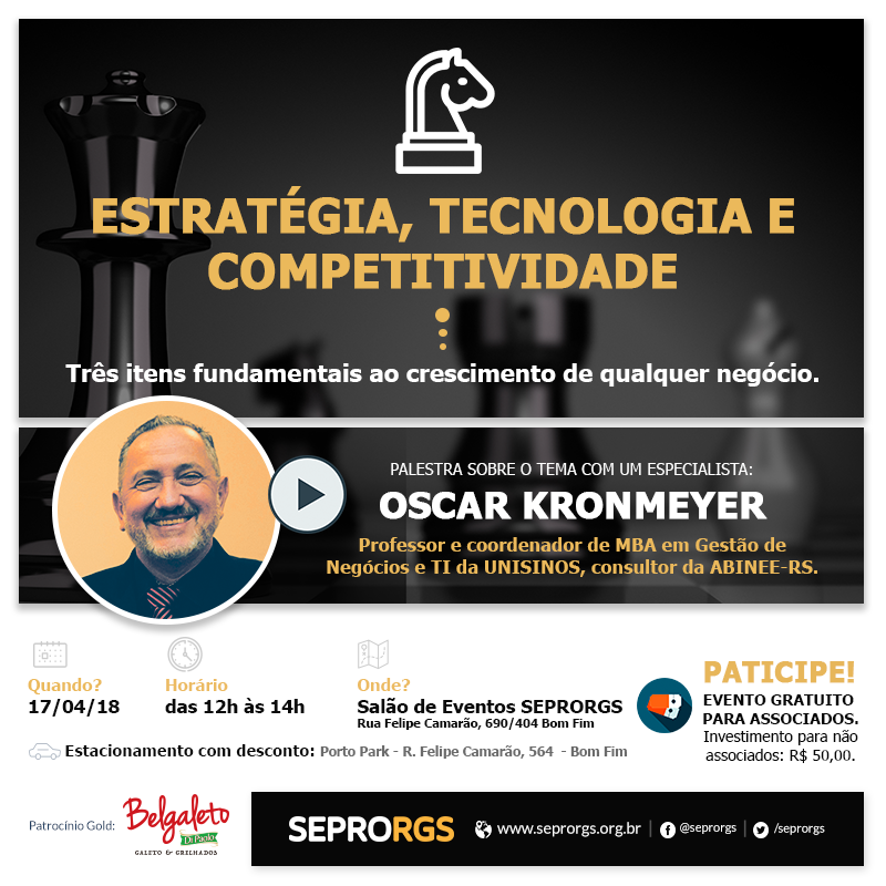 Estratégia, Tecnologia e Competitividade no Grupo de Gestão Empresarial - 