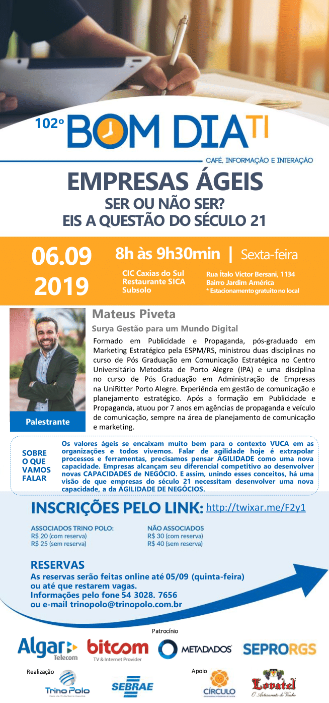 Participe do Bom Dia TI em Caxias do Sul (5) - 