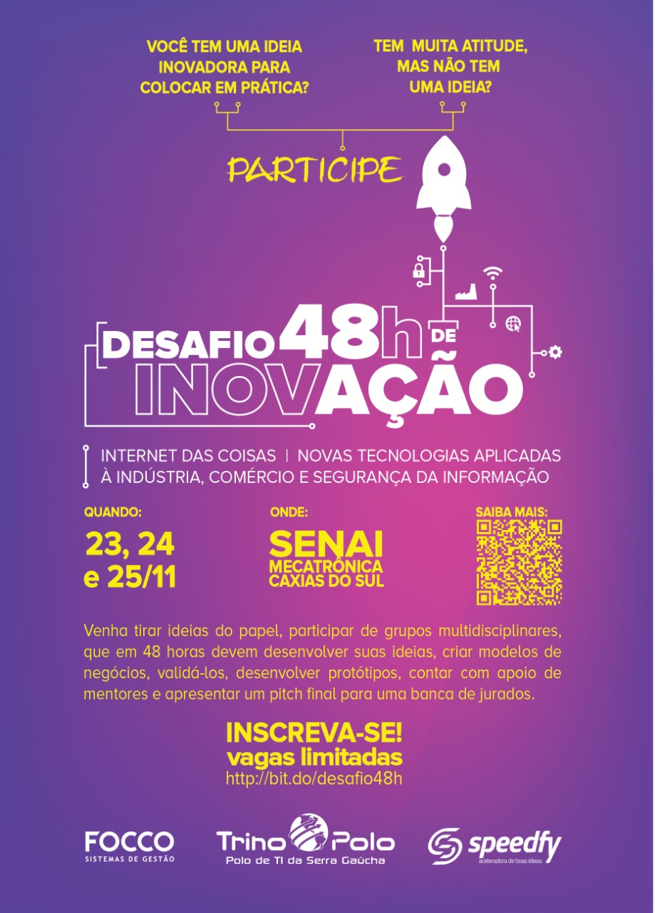 CAXIAS DO SUL RECEBE DESAFIO DE INTERNET DAS COISAS - IOT - 