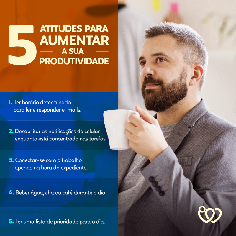 5 ATITUDES PARA AUMENTAR A SUA PRODUTIVIDADE - 
