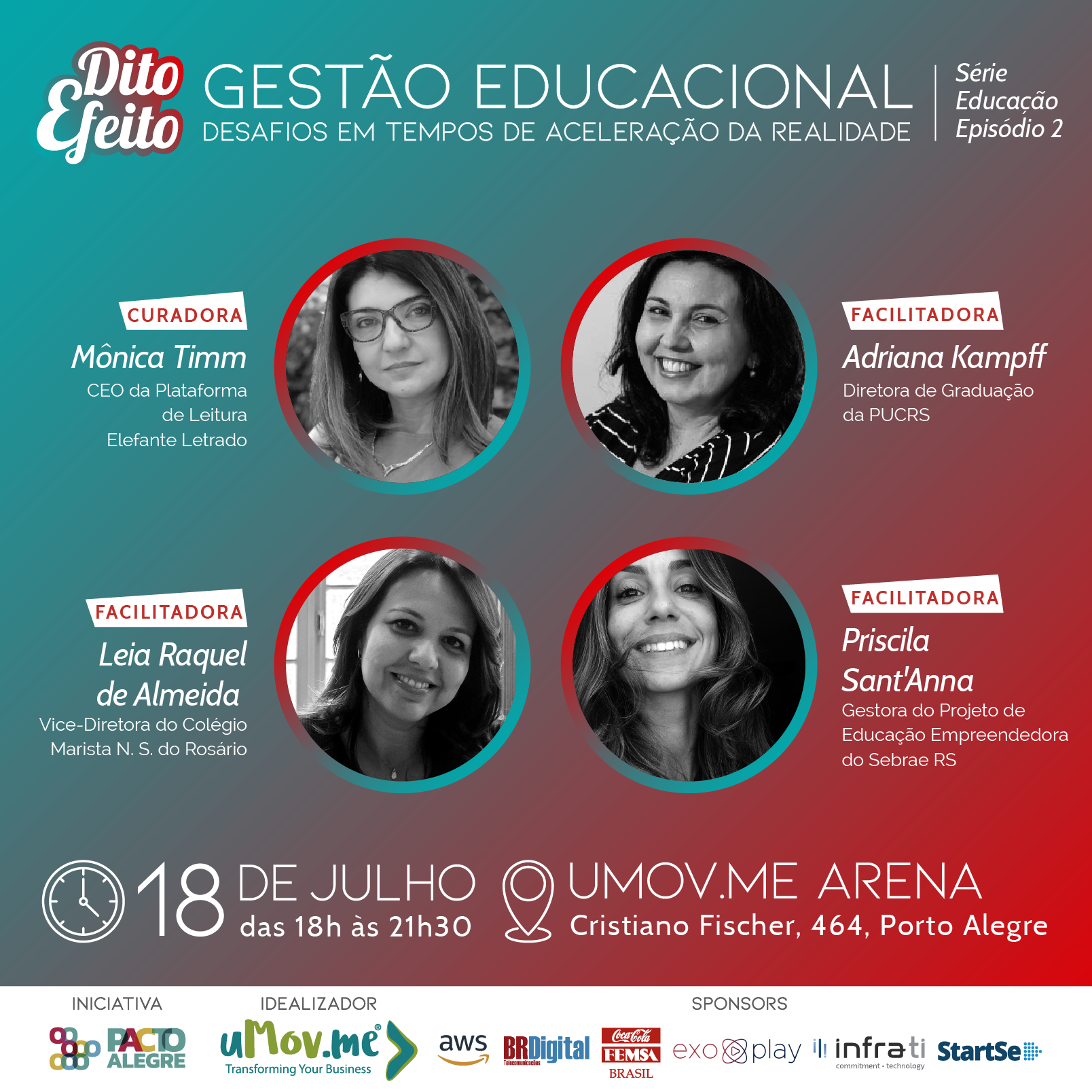 Gestão Educacional: desafios em tempos de aceleração da realidade | Dito Efeito - Pacto Alegre - 