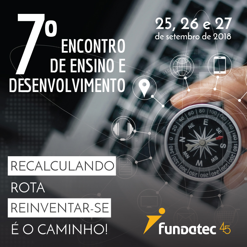 SEPRORGS apoia 7º Encontro de Ensino e Desenvolvimento Fundatec - 