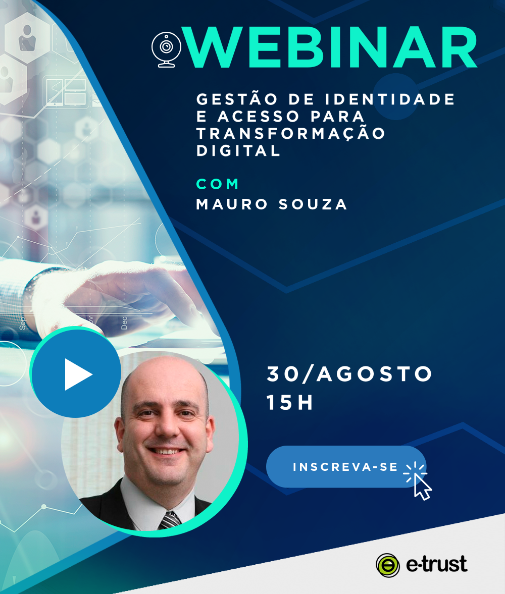 Webinar ao vivo gratuito | Gestão de Identidade para Transformação Digital - 