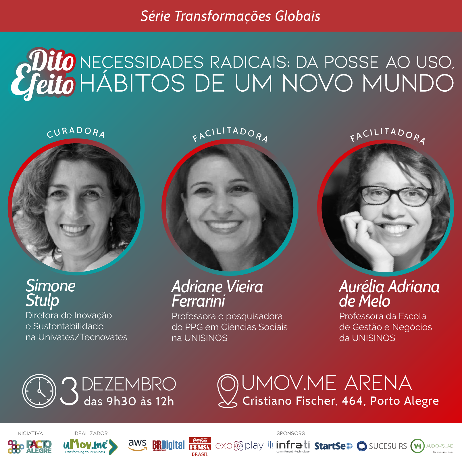 Os novos hábitos relacionados ao capitalismo consciente são discutidos em evento aberto ao público - 