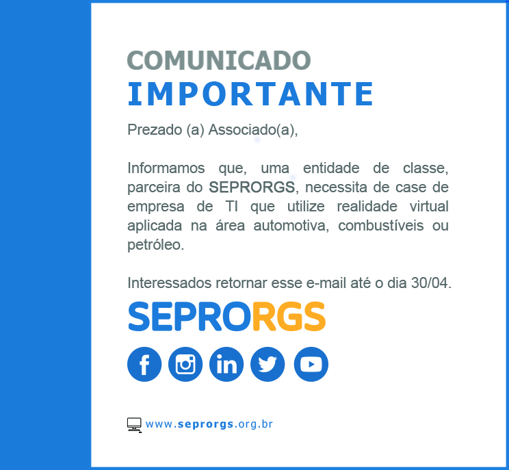 Comunicado Importante (15) - 