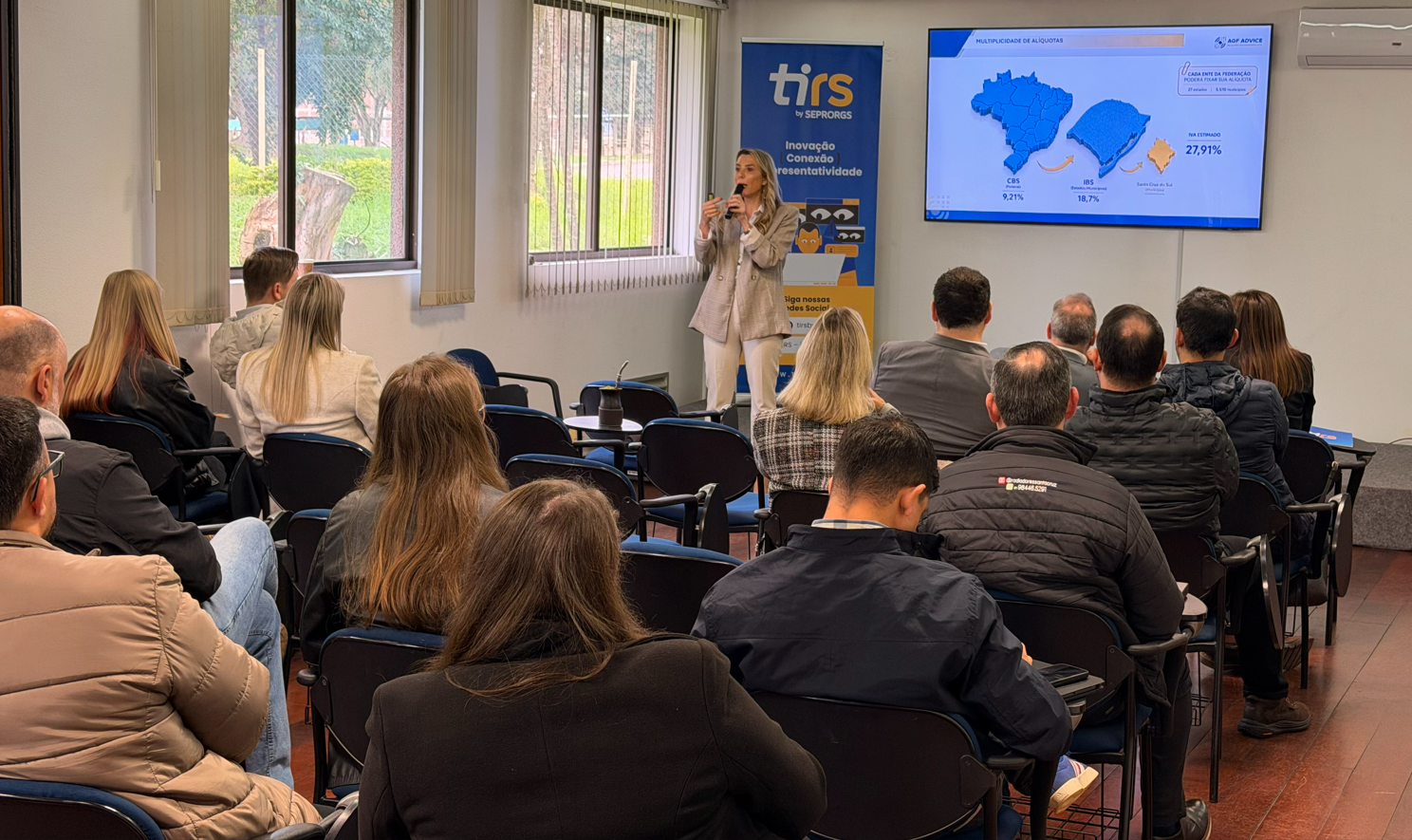 TiRS promove palestras no interior do Estado para preparar empresas para a implementação da Reforma Tributária - 