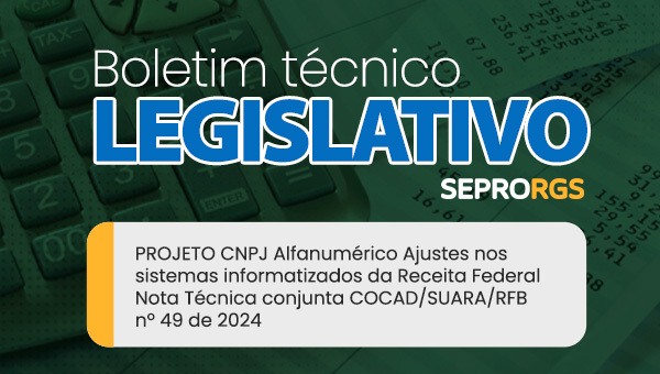 NOTA TÉCNICA | PROJETO CNPJ Alfanumérico - 