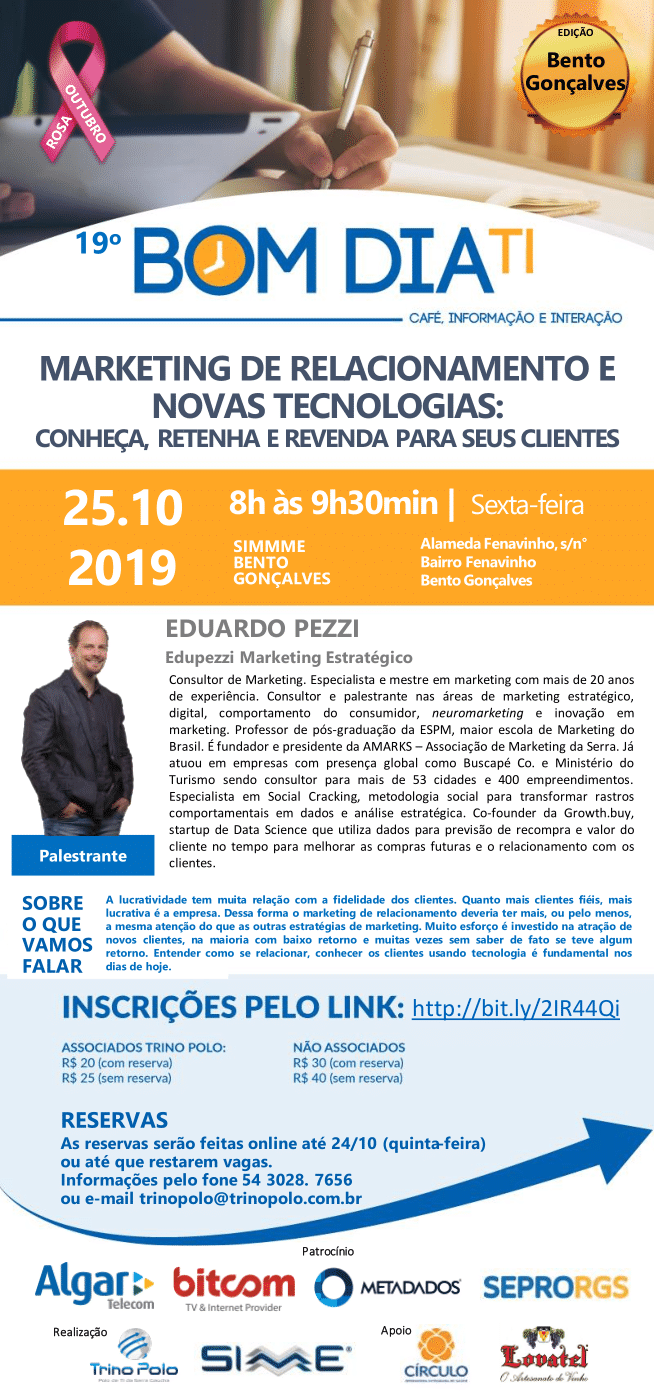 Participe do Bom Dia TI em Bento Gonçalves (1) - 